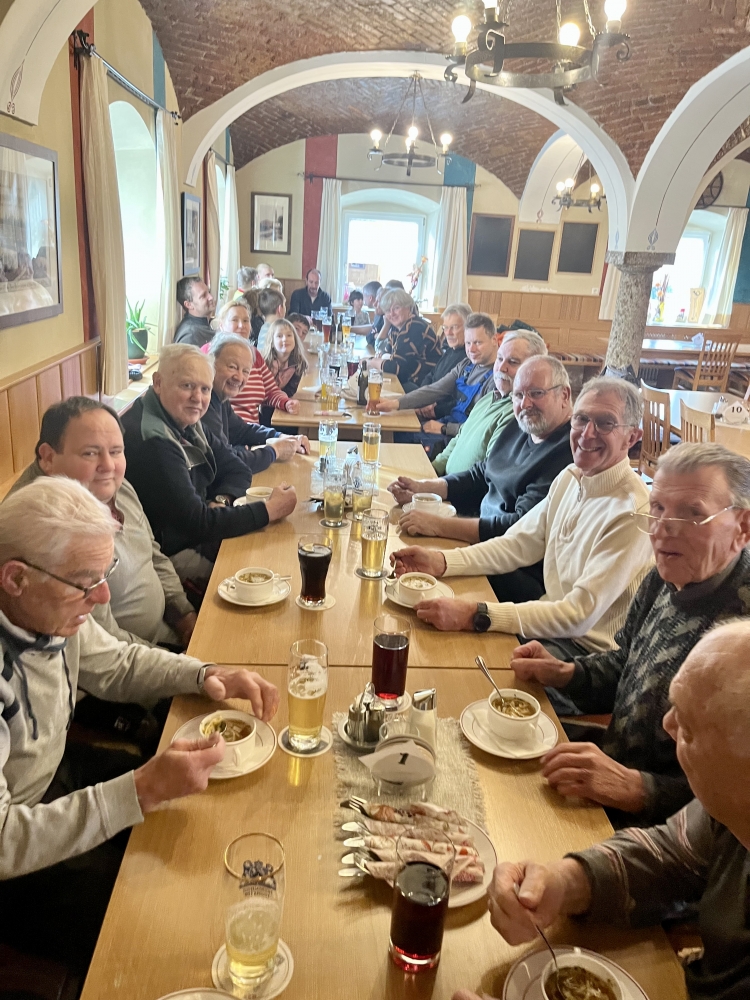 Aufbau für unsere 18. Gruberspiele