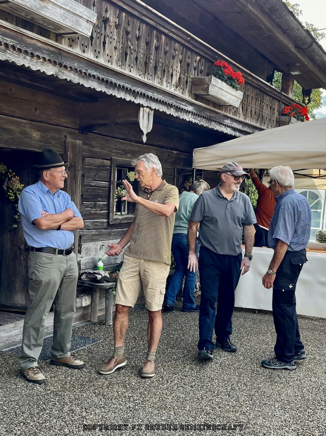 Kirtag-Vorbereitungen